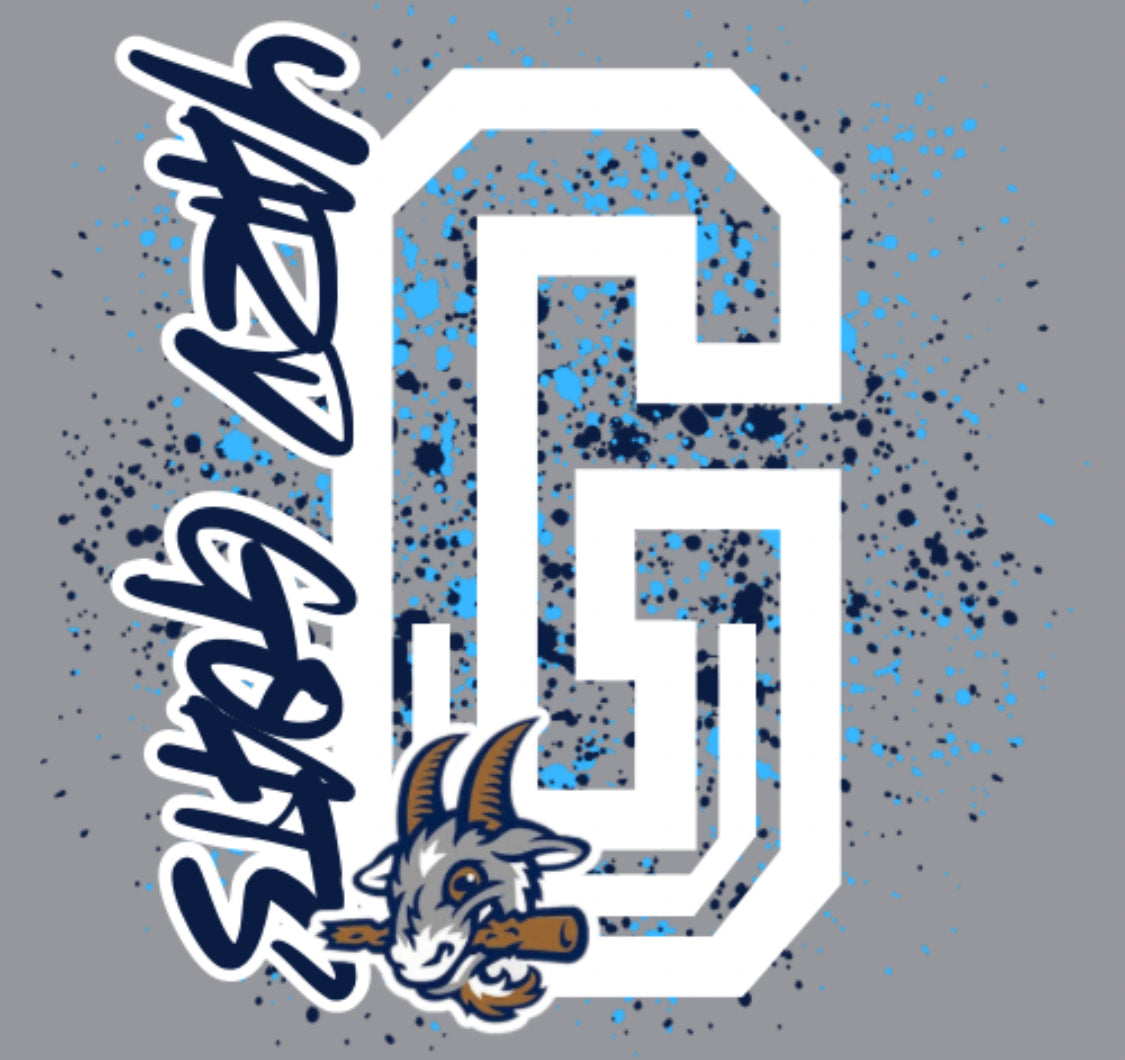 Yard Goats Splatter Youth Grey