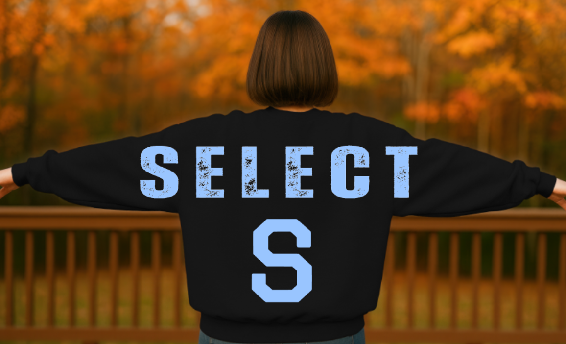 Select Long Distress - Black