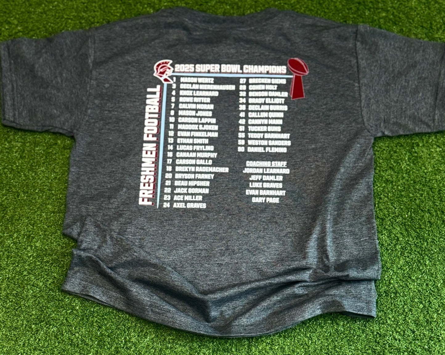 Spartan SuperBowl Champions - 2025 Freshman ADULT