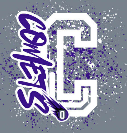 Oakwood Comets Splatter Adult Grey