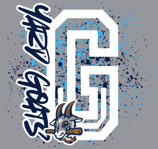 Yard Goats Splatter Youth Grey
