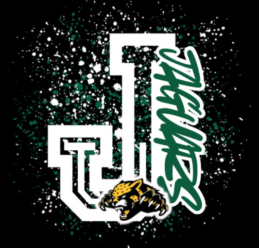 Jaguars Splatter Youth Black