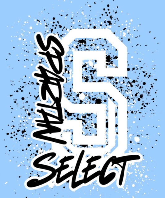 Spartan Select Splatter Blue Adult
