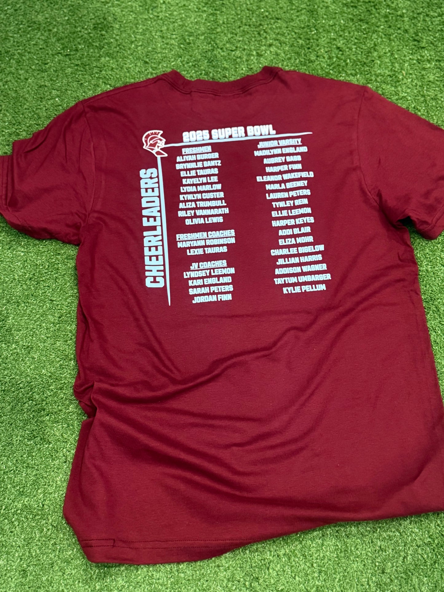 Spartan Cheer SUPERBOWL 2025 Adult