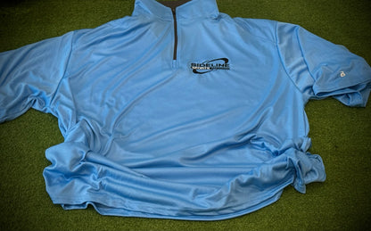 Custom Embroidered Short Sleeve Quarter Zip