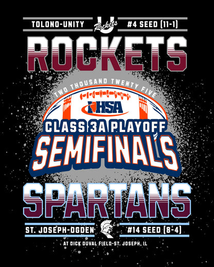 Rockets Spartans Playoff 2025