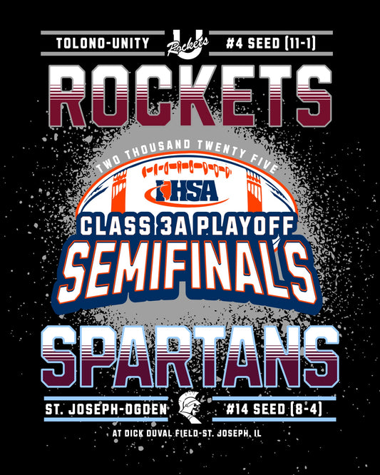 Rockets Spartans Playoff 2025