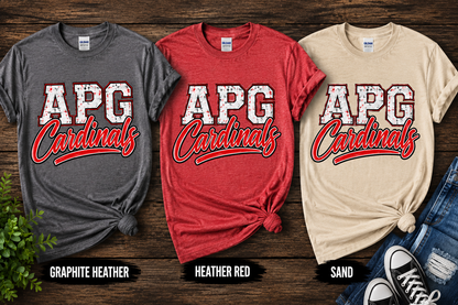 APG Cardinals Distressed