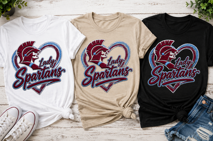 Lady Spartans Heart