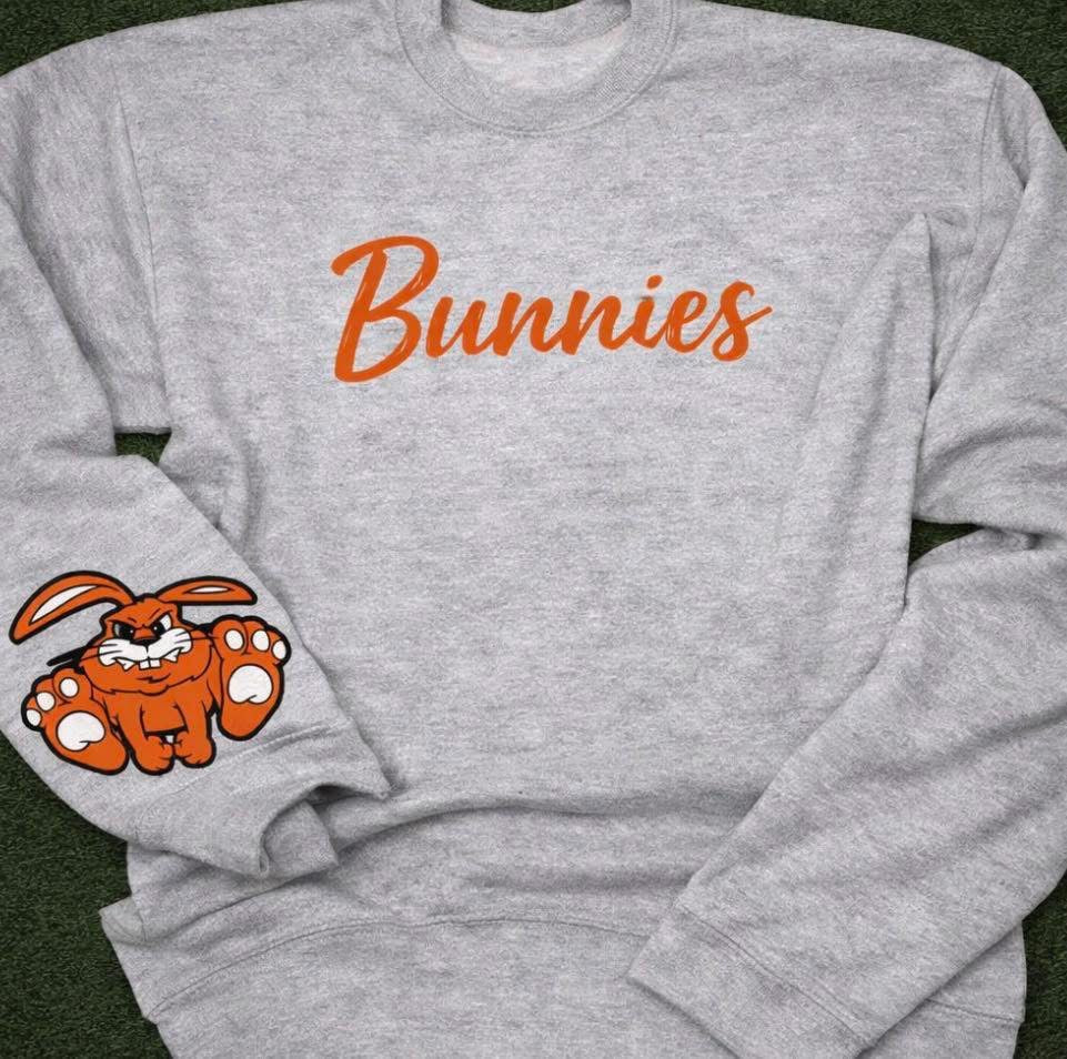 Cursive Mascot Embroidered