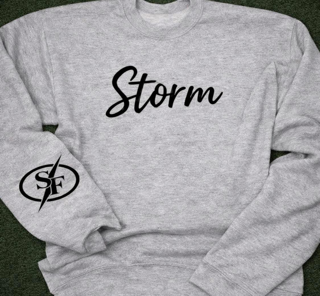 Cursive Mascot Embroidered