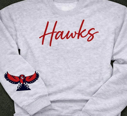 Cursive Mascot Embroidered
