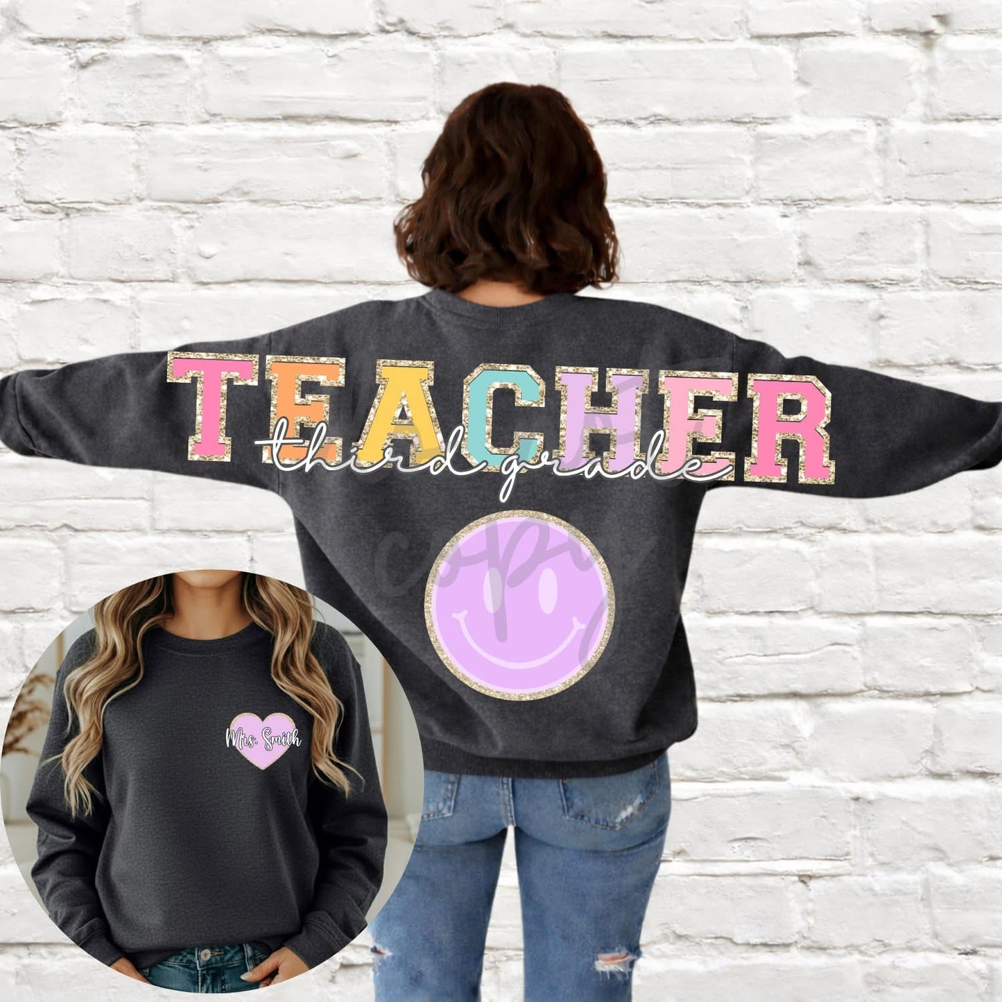 Teacher Back Personalized