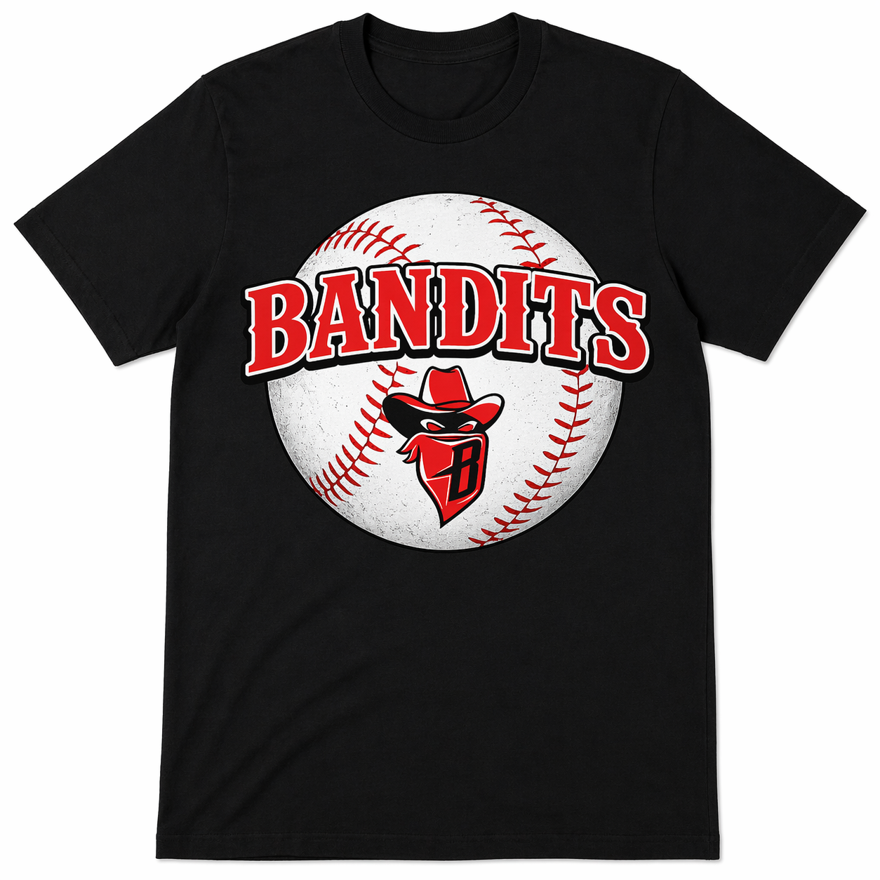 Bandits Baseball with mascot