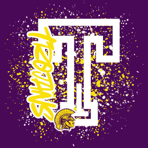 Trojans Splatter Adult Purple