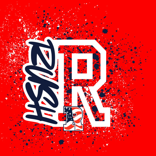 Rush Splatter Adult Red