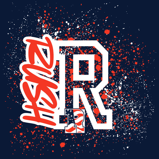 Rush Splatter Adult Navy
