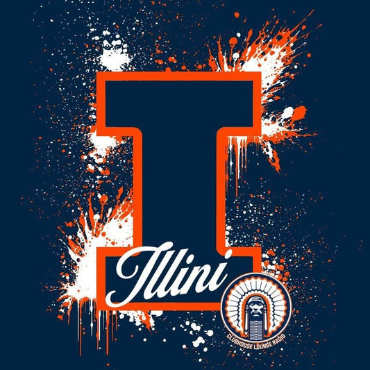 Orange & Blue Burst Adult