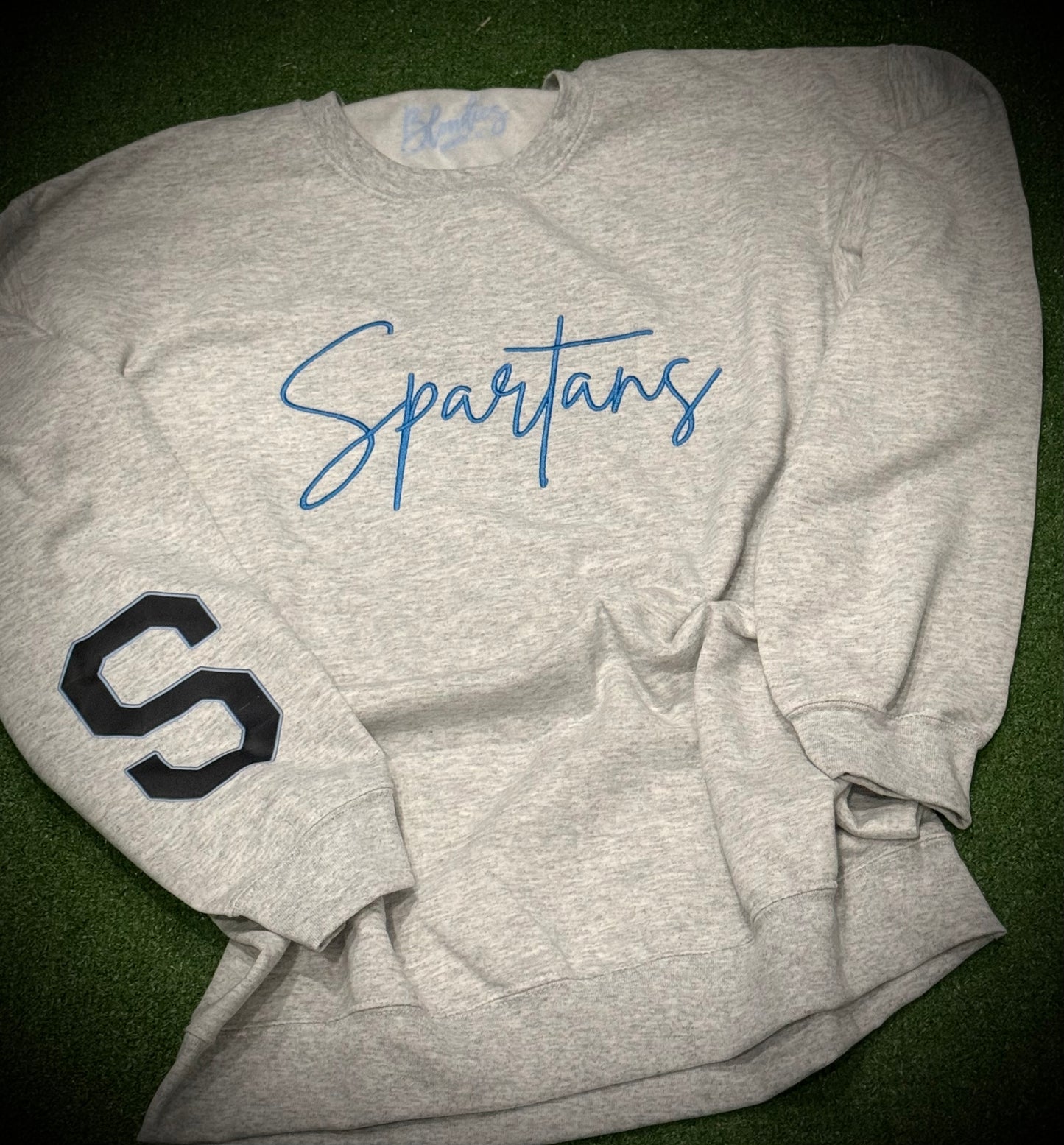 Cursive Mascot Embroidered