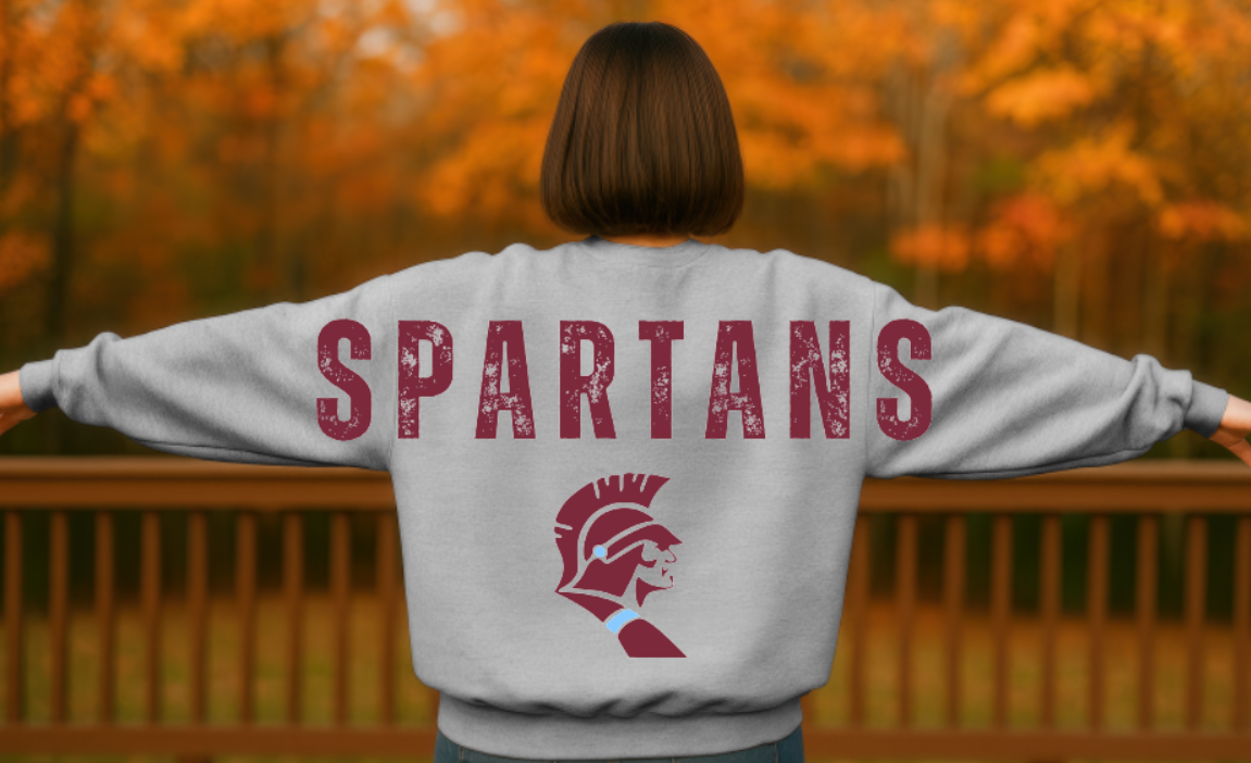 Spartans Long Distress - Sport Grey
