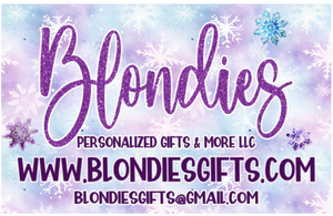 Blondies Personalized Gifts
